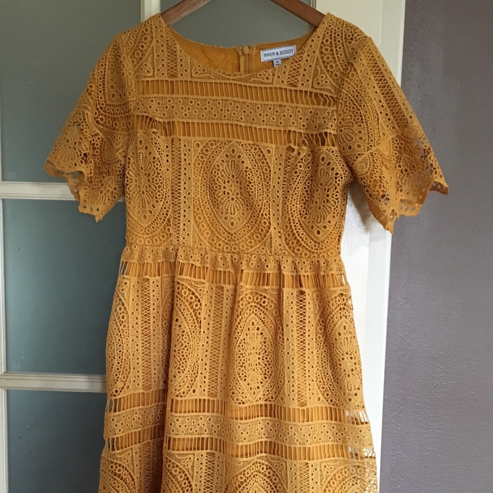 Piper & Scoot Chenoa Lace Detail dress